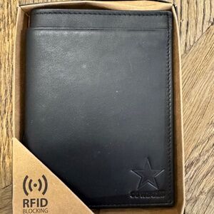 Dallas Cowboys Football Sparo Wallet Lic. NFL BI-Fold Leather Billfold RFID